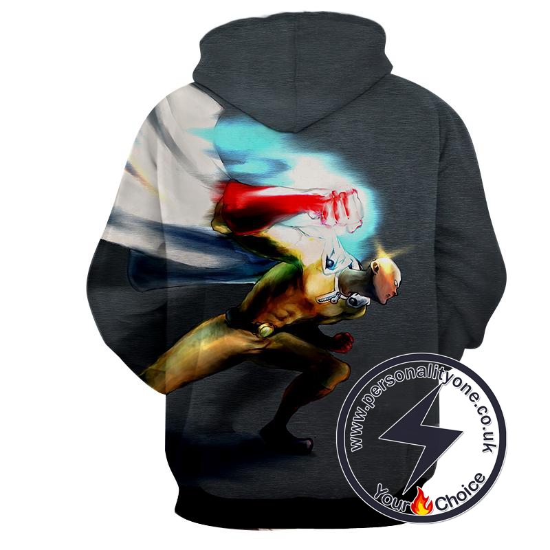 One Punch Man - Saitama 3D - Hoodies